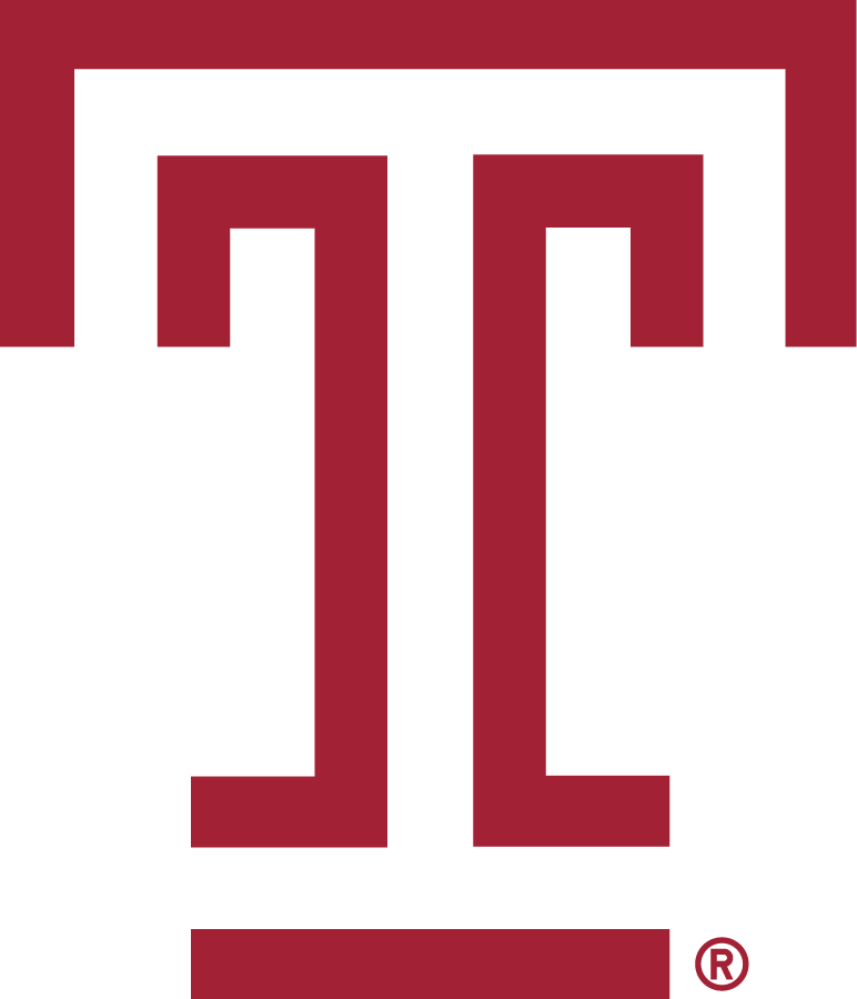 Temple Owls 2020-Pres Primary Logo iron on transfers for T-shirts